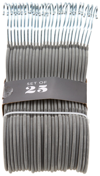 Thumbnail 2: NINE WEST 25 Pk Velvet Hangers Set 