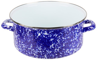 Thumbnail 2: Alta 6.55 qt Enamel Pot with Glass Lid 