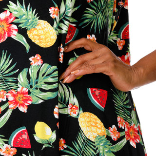 Thumbnail 5: HARLOW & ROSE Women's Plus Sleeveless Swing Dress 