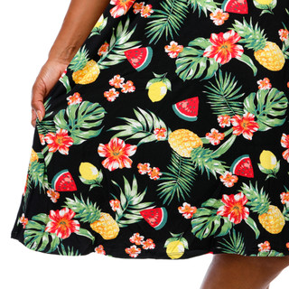 Thumbnail 6: HARLOW & ROSE Women's Plus Sleeveless Swing Dress 