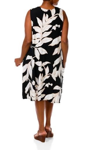 Thumbnail 10: HARLOW & ROSE Women's Plus Sleeveless Swing Dress 