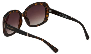 Thumbnail 2: Tahari Round Tortoise Print Sunglasses 
