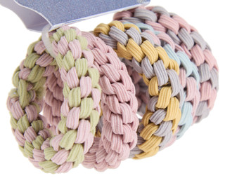 Thumbnail 2: YMI 5 Pk Woven Hair Ties 