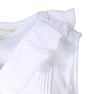 Thumbnail 2: Kate Park Women's Plus Ruffled Button Down Voile Top 