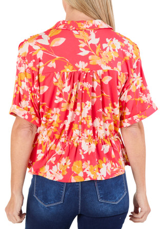 Thumbnail 2: Ava & Grace Women's Short Sleeve Peplum Top 