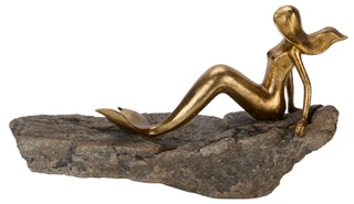 Thumbnail 2: 15x8 Gold Mermaid Home Accent 