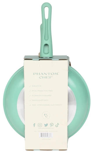 Thumbnail 2: Phantom Chef 2 pc Ceramic Fry Pan Set 