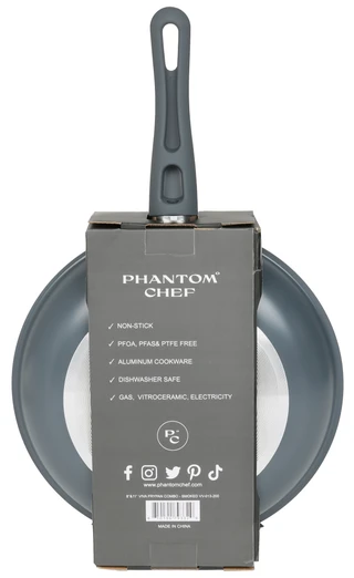 Thumbnail 2: Phantom Chef 2 pc Ceramic Fry Pan Set 