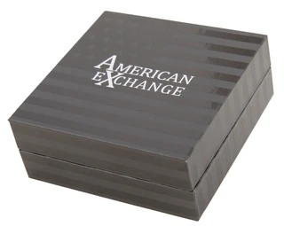Thumbnail 2: AMERICAN EXCHANGE Men's Silver Eagle Dog Tag Necklace 