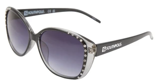 Thumbnail 1: Southpole Round Rhinestone Sunglasses 