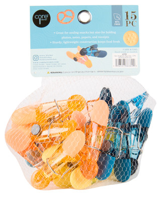 Thumbnail 2: CORE KITCHEN 15 Pc Magnetic Bag Clip Set 