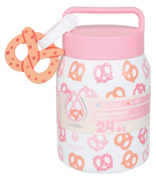 Thumbnail 1: Manna 24 oz Leak-Proof Stainless Steel Buddy Food Jar 