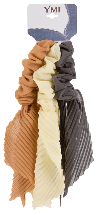 Thumbnail 1: YMI 3 Pk Hair Scrunchies 