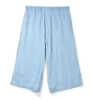 Thumbnail 2: Kate Park Women's Plus Wide Leg Coulotte Pants 