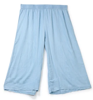 Thumbnail 1: Kate Park Women's Plus Wide Leg Coulotte Pants 