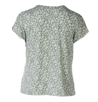 Thumbnail 3: Cure Women's Plus Button Down V-Neck Top 