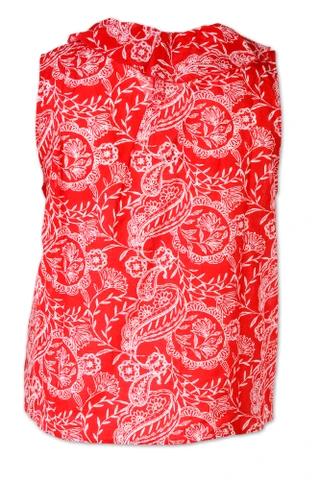 Thumbnail 3: Kate Park Women's Plus Ruffled Button Down Voile Top 