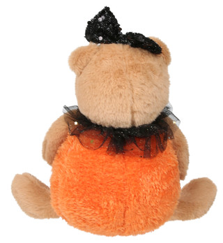 Thumbnail 3: Magical Season 13 in Jack-O-Lantern Halloween Teddy Bear Home Accent 