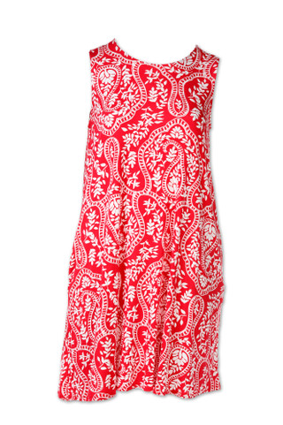 Thumbnail 1: HARLOW & ROSE Women's Plus Sleeveless Swing Dress 