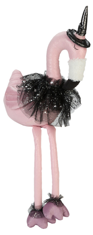 Thumbnail 1: Magical Season 27 in Flamingo Witch Halloween Home Accent 