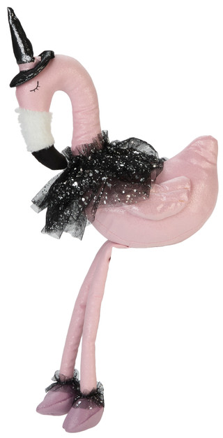 Thumbnail 2: Magical Season 27 in Flamingo Witch Halloween Home Accent 