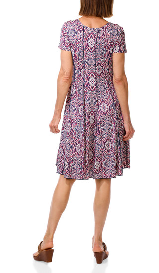 Thumbnail 3: Sami & Jo Women's Print Flat Panel Dress 