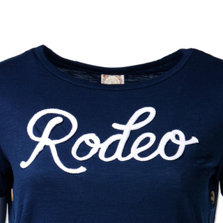 Thumbnail 4: Tru Self Women's Plus Embroidered Rodeo Button Side Top 