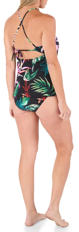 Thumbnail 3: CARMEN MARC VALVO Women's 2 Pc Tankini Set 
