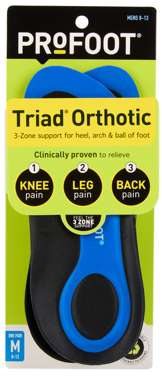 Thumbnail 1: PROFOOT Men's Triad Orthotic Foot Support 