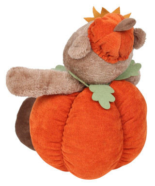 Thumbnail 2: Autumn Grove 20 in Plush Teddy Bear Pumpkin Harvest Decor 