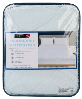 Thumbnail 1: Performa Sleep Full Size Cooling Mattress Pad 