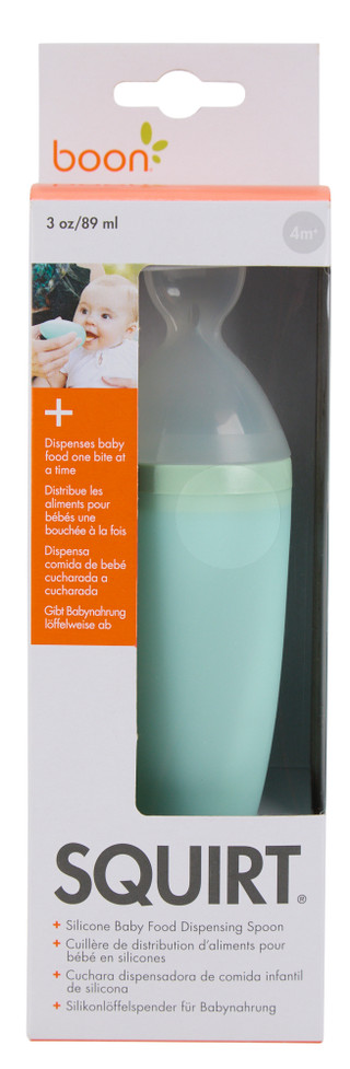 Thumbnail 1: Boon 3 oz Silicone Baby Food Dispensing Spoon 