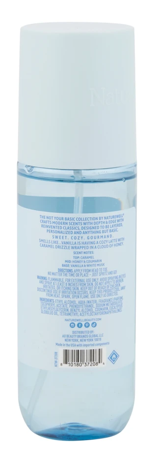Thumbnail 2: NATURE WELL 8 oz Vanilla Caramel Hair & Body Mist 