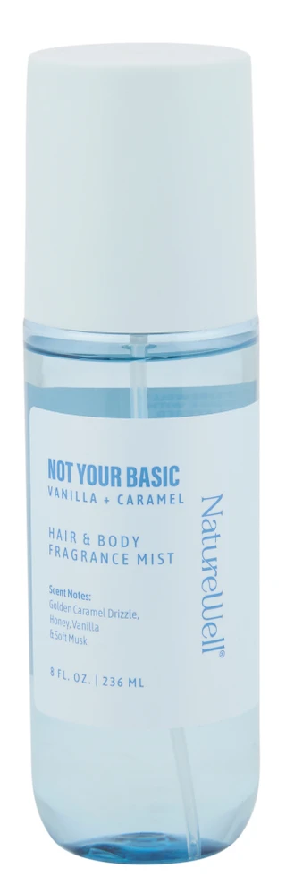 Thumbnail 1: NATURE WELL 8 oz Vanilla Caramel Hair & Body Mist 
