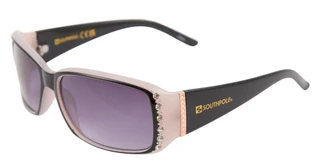 Thumbnail 1: Southpole Slim Rhinestone Edge Sunglasses 