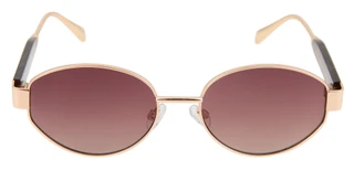 Thumbnail 3: Jessica Simpson Slim Tapered Oval Sunglasses 