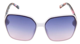 Thumbnail 3: Nannette Lepore White Frame Sunglasses 