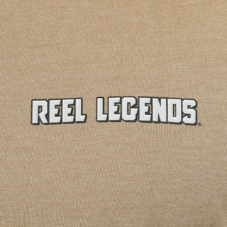 Thumbnail 4: REEL LEGENDS Men's Short Sleeve Bass Graphic Tee 