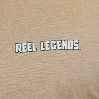 Thumbnail 8: REEL LEGENDS Men's Short Sleeve Bass Graphic Tee 