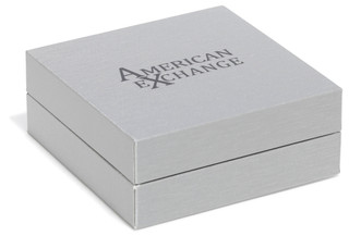 Thumbnail 3: AMERICAN EXCHANGE Men's 24 in Stainless Steel Cross Pendant Necklace  
