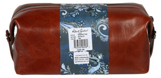 Thumbnail 2: ROBERT GRAHAM Manhattan Travel Shave Kit with Refillable Bottle 