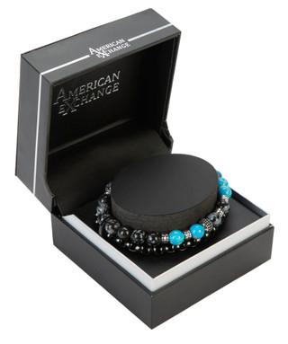 Thumbnail 1: AMERICAN EXCHANGE Men's Chain Bracelet Set 