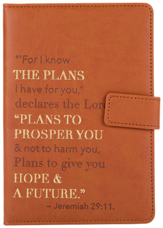Thumbnail 1: Colorifics Plans To Prosper Bound Notebook with Flap 