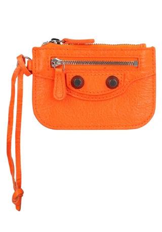 Thumbnail 1: Balenciaga Le Cagole Designer Leather Coin Purse 