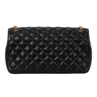 Thumbnail 2: Versace Womens Designer Quilted Leather Shoulder Bag 