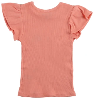 Thumbnail 2: Lucky Brand Big Girl's Short Sleeve Ribbed Embroidered Tee 