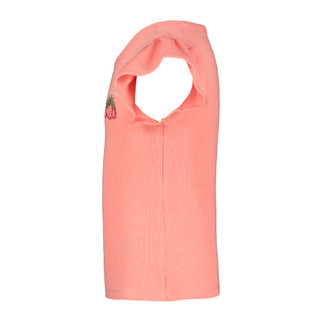 Thumbnail 4: Lucky Brand Big Girl's Short Sleeve Ribbed Embroidered Tee 