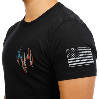 Thumbnail 2: Jed Co Men's Short Sleeve Americana Graphic Tee 