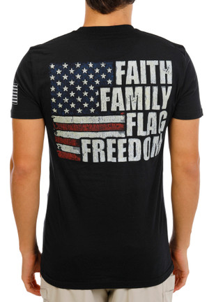 Thumbnail 1: Jed Co Men's Short Sleeve Americana Graphic Tee 