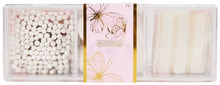 Thumbnail 2: YAFA 3-Section Floral Bathroom Organizer 